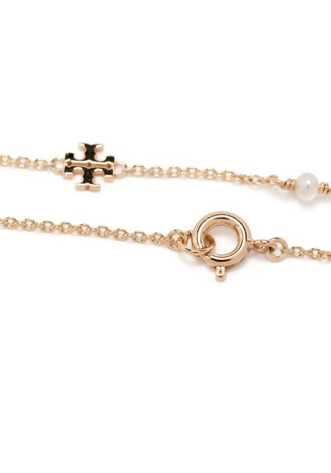 Gold-tone logo chain-link necklace - women  TORY BURCH | 136782137